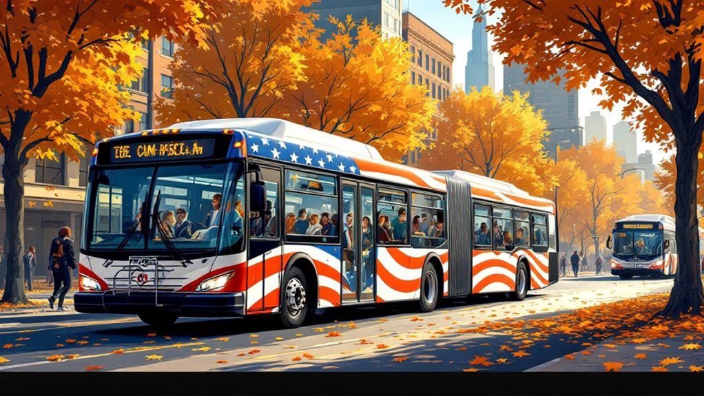 public transit veterans day schedule