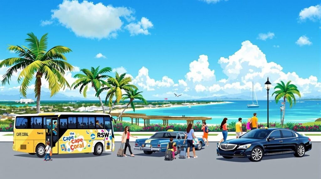 transportation options to cape coral