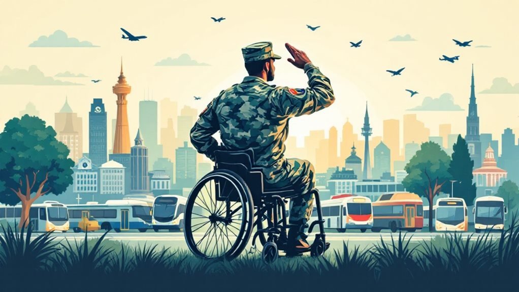 transportation pay for veterans